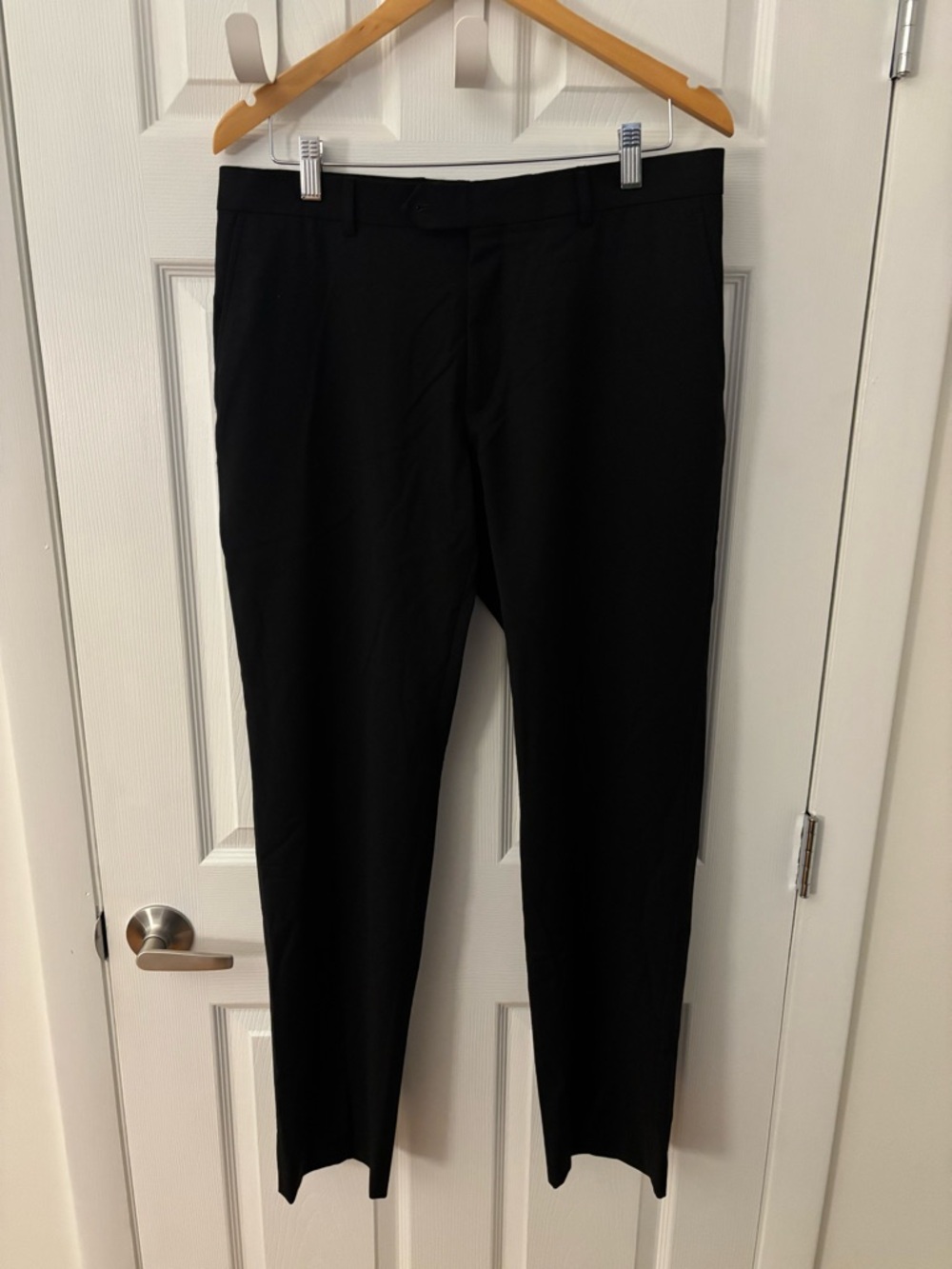 Tommy Hilfiger Black Straight Dress Pants